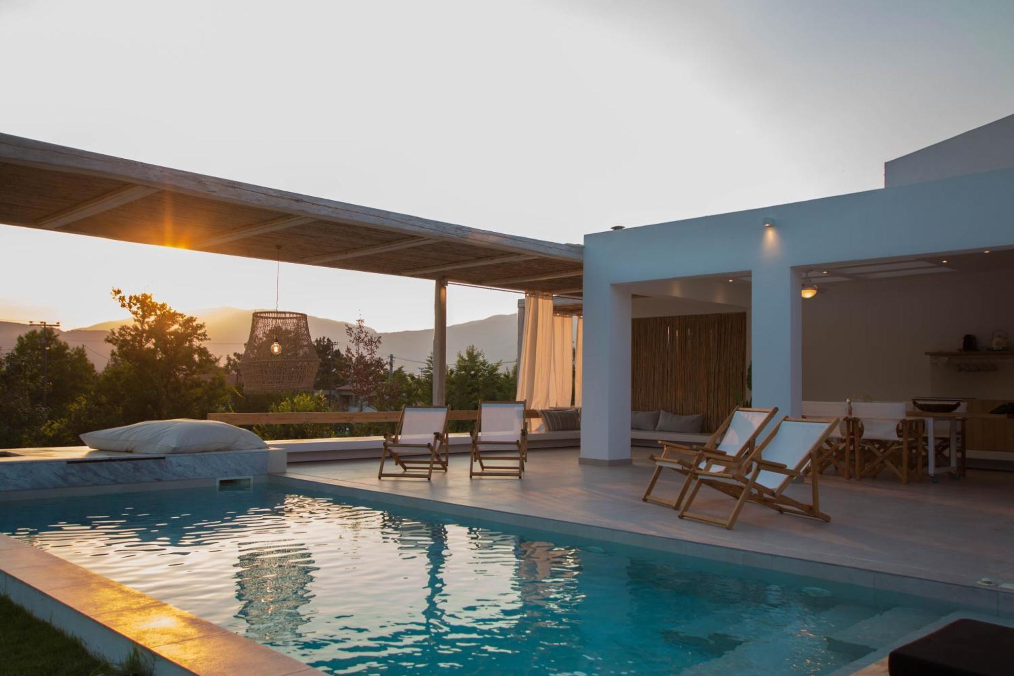 Aristotelia Gi - Premium Luxury Villas With Private Pools Олимпия Екстериор снимка