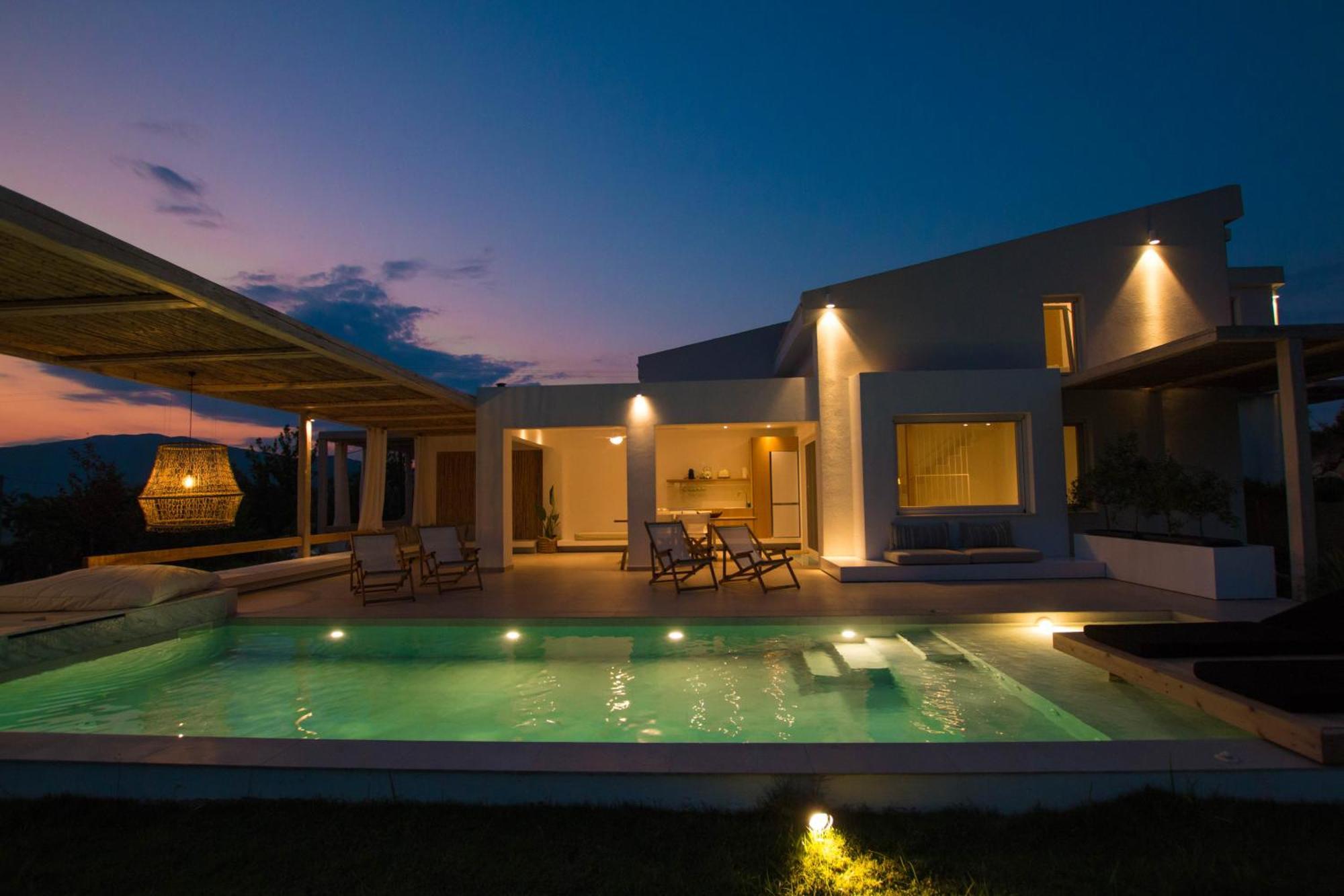 Aristotelia Gi - Premium Luxury Villas With Private Pools Олимпия Екстериор снимка